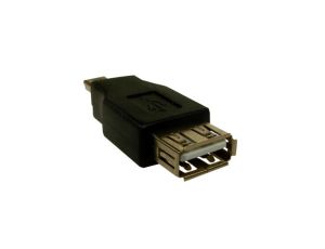 Adapter USB 2.0 gniazdo A- wtyk mini USB