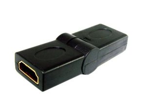 Adapter HDMI gn./gn. HDMI kątowy 90 stopni