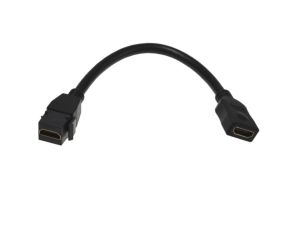 Adapter Keystone HDMI-HDMI gniazdo-gniazdo na kabl