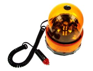 Lampa ostrzegawcza pomarańczowa 12V magnes