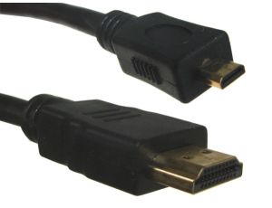 Kabel HDMI  1,5m micro HDMI-HDMI 1.4b ethernet